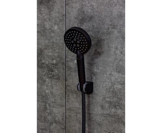 Комплект смесителей с душевым гарнитуром OneLife черный P02-311b – изображение 16