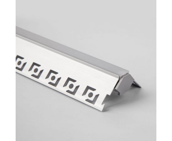 Встраиваемый угловой профиль Elektrostandard LL-2-ALP015 (внешний угол) для LED ленты (под ленту 9mm) алюминиевый a053635 – изображение 2