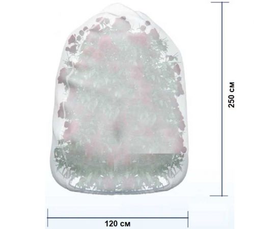 Укрытие для молодых деревьев на зиму ГеоПластБорд прекрасный сад 120x250 см, белое УБ-00004890 – изображение 2