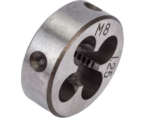 Плашка в пластиковом футляре ЭВРИКА M08x1,25-25мм ER-00812P – изображение 2