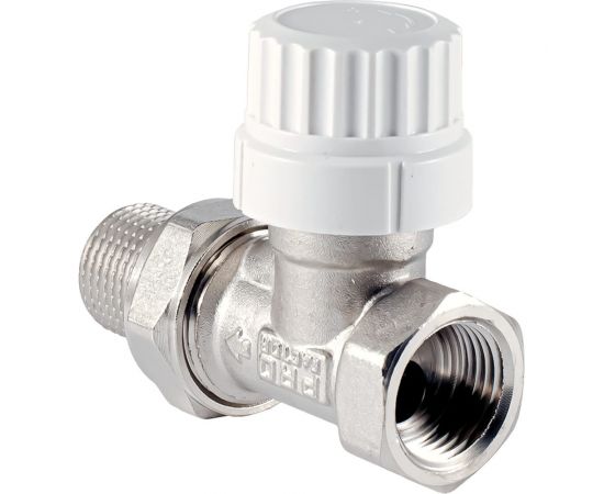 Термостатический клапан радиатора PROFACTOR прямой, с преднастройкой, 1/2 PF RVT 980 – изображение 3