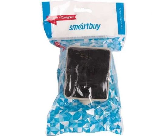 Выключатель Smartbuy 2-клавишный 10А, IP 54 Сатурн SBE-04w-10-SW2-0 – изображение 3
