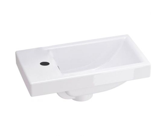 Тумба с умывальником для ванной комнаты IDDIS TORR 40 см, подвесная, белая TOR40W1i95K – изображение 3