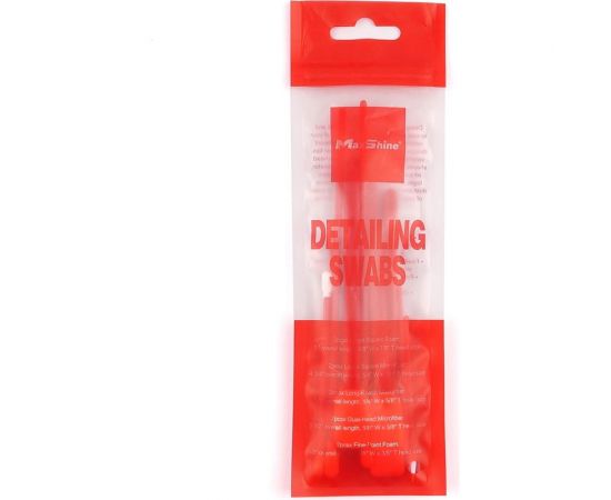 Аппликаторы на палочке для очистки элементов в салоне автомобиля MaxShine 704613, 10 шт. 052386 – изображение 4