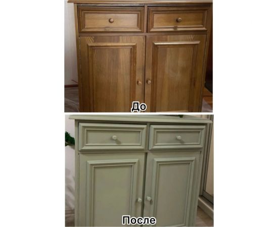 Краска для мебели и декора ATURI Design Меловой бархат mia фисташковый торт, 0.4 кг T1-00010826 – изображение 9