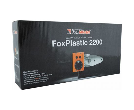 Аппарат для сварки пластиковых труб Foxweld FoxPlastic 2200 ZJM 6119 – изображение 10
