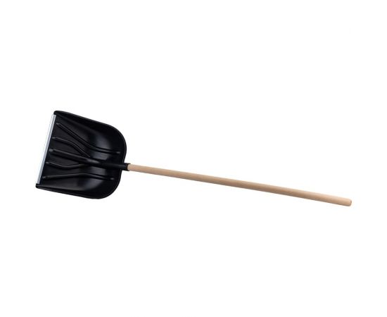 Пластмассовая снеговая лопата с черенком Gigant AVG-04 