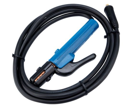 Электрододержатель с кабелем КГ 25 кв.мм, СКР 10-25, 300А, 3 м REXANT 16-0754 