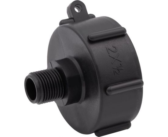 Переходник на еврокуб ПоливНаДаче 2"(S60) х 1/2"(наружная резьба) S60x12НР 