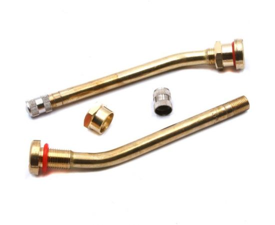 Вентиль для бескамерных грузовых шин HQ-mech L=25+50 мм, 17, 5 град. D=10мм V3.20.7 УТ000001249 