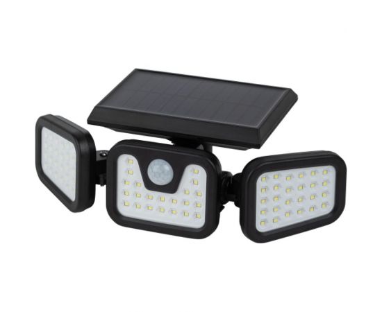 Уличный светильник ЭРА ERAFS01205 на солнечной батарее, настенный с датчиком, движения Б0057601 