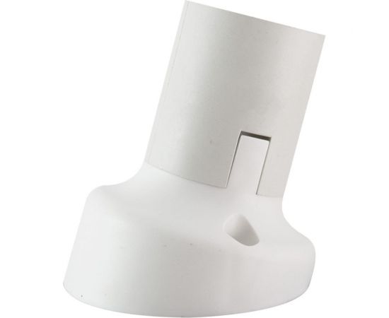 Патрон TDM Е27 настенный, термостойкий пластик, наклонный, белый, Б/Н SQ0335-0042 
