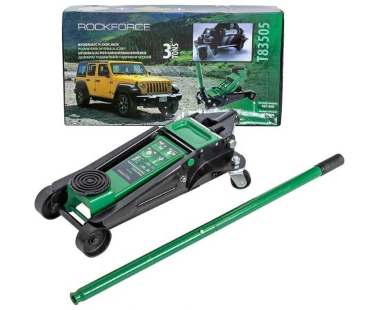 Гидравлический подкатной домкрат ROCKFORCE 3 т, двухпоршневой RF-T83505 