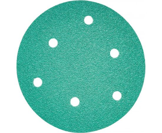 Круг абразивный шлифовальный самоцепляющийся (5 шт; 125 мм; P60; 6 отверстий) ROCKFORCE RF-SD560F 