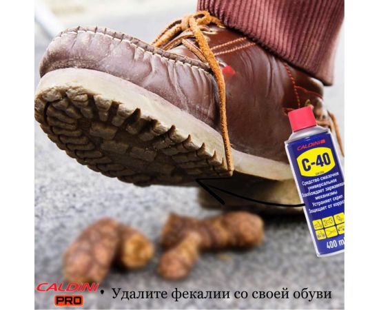 Универсальное проникающая смазка Caldini C-40 400 мл (аналог WD-40) CLN-02333 – изображение 11