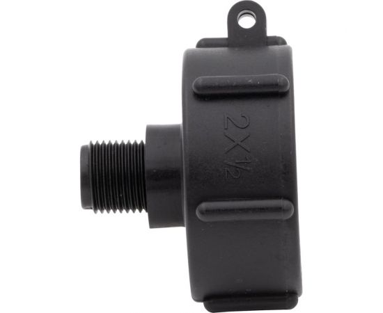 Переходник на еврокуб ПоливНаДаче 2"(S60) х 1/2"(наружная резьба) S60x12НР – изображение 2