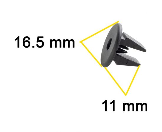 Автокрепеж для Hyundai/Kia 10 шт 86848C8000 КрепАвто 2024 – изображение 2