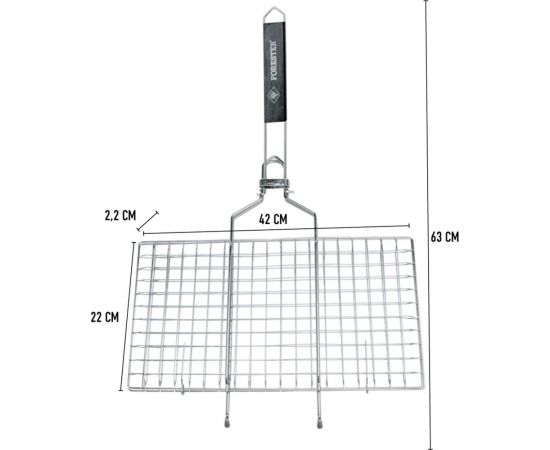Решетка-гриль для стейков FORESTER BQ-S02 – изображение 2