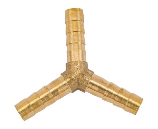 Разветвитель Y-образный елочка 6 мм с хомутами ROCKFORCE RF-E102-5/1 – изображение 2