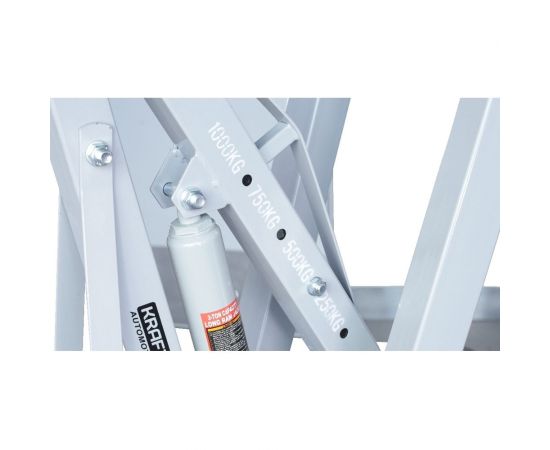 Складной кран KraftWell г/п 1000 кг. однотактный, цвет серый KRWCA – изображение 2
