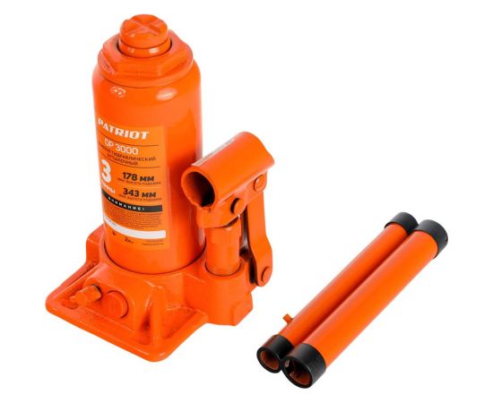 Бутылочный домкрат Patriot DB 3000 3T 770000030 – изображение 2