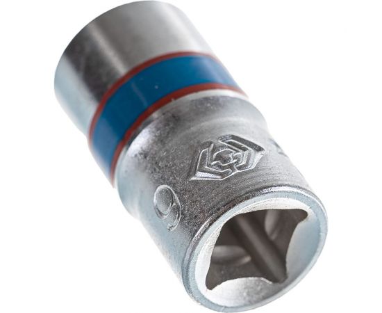 Торцевая стандартная шестигранная головка 1/4"", 9мм KING TONY 233509M – изображение 2