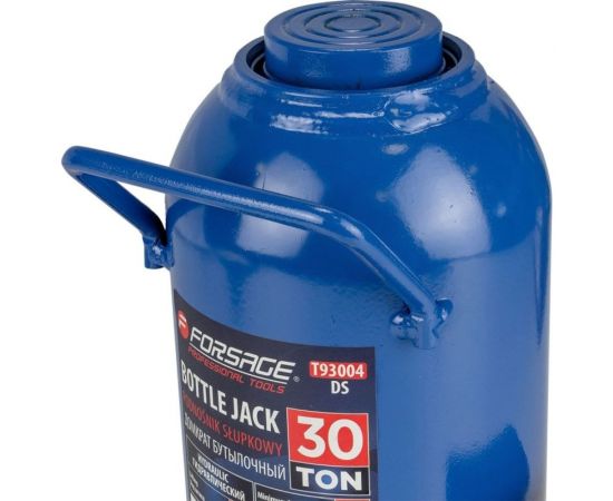 Бутылочный домкрат Forsage F-T93004(DS) 30 т, с клапаном, 255-465 мм 51360 – изображение 2