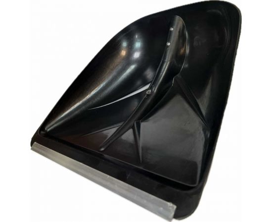 Лопата для уборки снега Berhau 380x400мм, алюминиевый черенок премиум 102015 – изображение 2