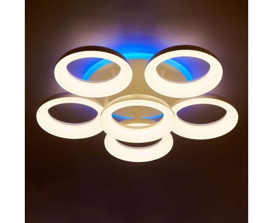 Умная люстра Citilux Паркер Смарт RGB Белая CL225A160E – изображение 3