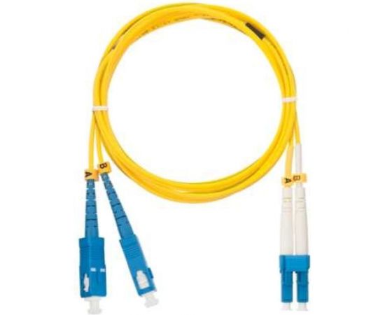 Переходной волоконно-оптический шнур NIKOMAX желтый, 2м NMF-PC2S2C2-SCU-LCU-002 – изображение 3