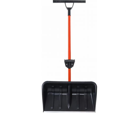 Снеговая пластмассовая лопата-скрепер со стальным черенком STARTUL 680x380 мм ST9057-3 – изображение 3