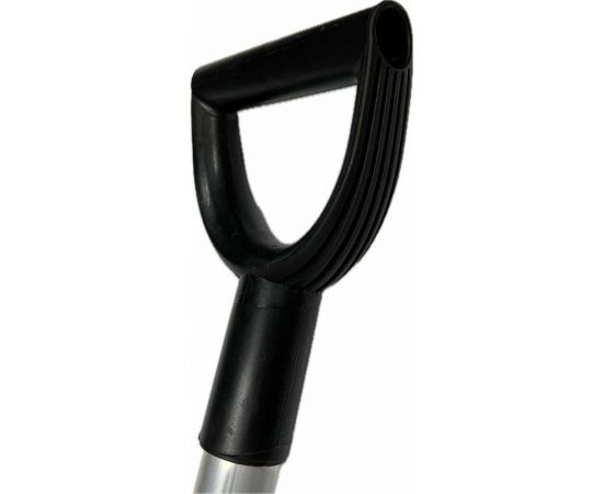 Лопата для уборки снега Berhau 380x400мм, алюминиевый черенок премиум 102015 – изображение 3