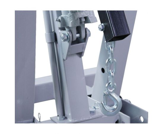 Складной кран KraftWell г/п 1000 кг. однотактный, цвет серый KRWCA – изображение 3