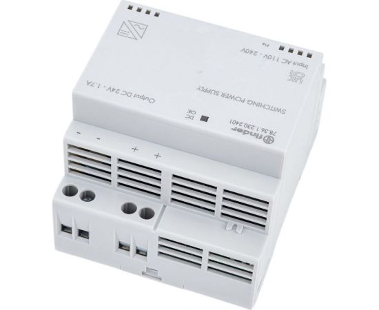 Импульсный источник питания Finder 230В AC - 24В DC, 36Вт, 1, 5А, 783612302401 – изображение 3