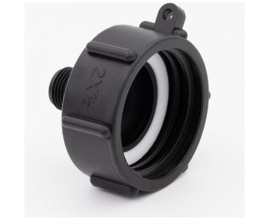 Переходник на еврокуб ПоливНаДаче 2"(S60) х 1/2"(наружная резьба) S60x12НР – изображение 3