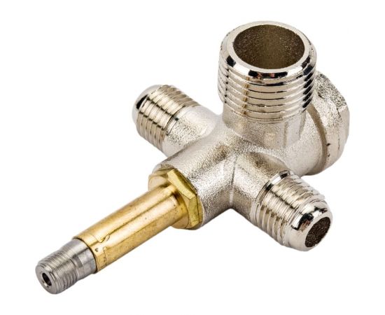 Клапан обратный наружная резьба 1/4"", 1/4"", 3/8"" для малошумных компрессоров 1.4 кВт Pegas pneumatic 4325 – изображение 3