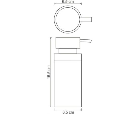 Дозатор для жидкого мыла WasserKRAFT Berkel K-4999 – изображение 3