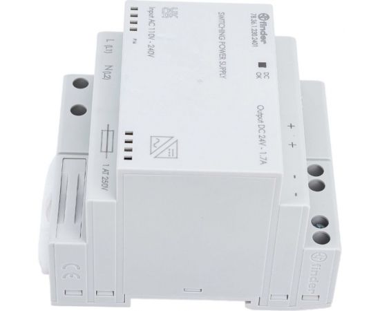 Импульсный источник питания Finder 230В AC - 24В DC, 36Вт, 1, 5А, 783612302401 – изображение 4