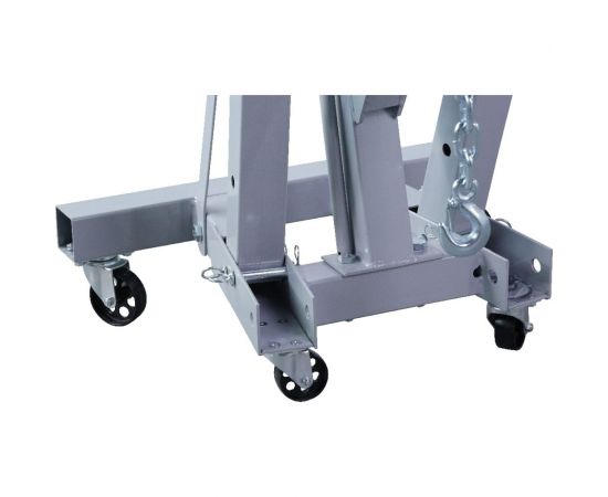 Складной кран KraftWell г/п 1000 кг. однотактный, цвет серый KRWCA – изображение 4