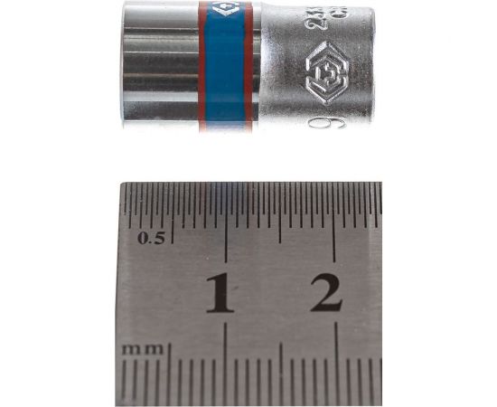 Торцевая стандартная шестигранная головка 1/4"", 9мм KING TONY 233509M – изображение 4