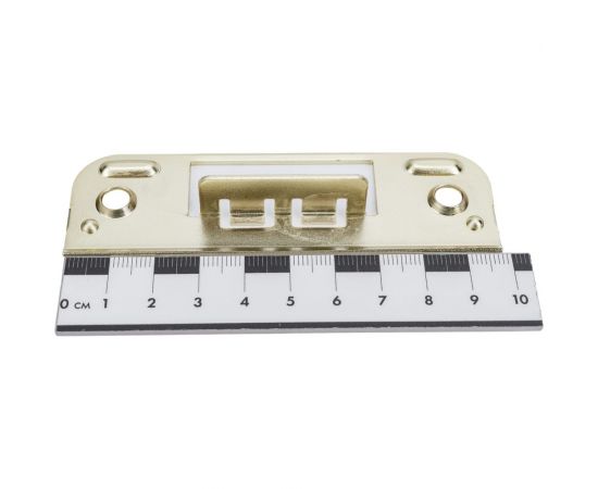 Прямая ответная планка PALIDORE 0045 PB (золото бл.) 98760373 – изображение 5