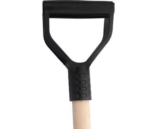 Снеговая пластмассовая лопата с деревянным черенком и V-образной ручкой Gigant AVG-07 – изображение 5