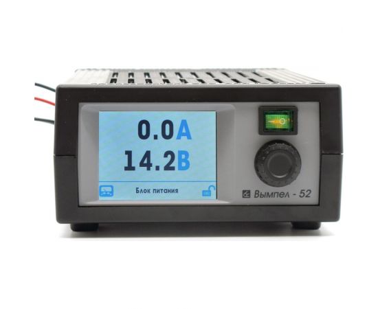 Зарядное устройство Вымпел -52 библиотека акб+доп.настройки, 0.5-20 А, 0.5-18 В, цв.экран 2118 – изображение 8