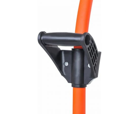 Снеговая пластмассовая лопата-скрепер со стальным черенком STARTUL 680x380 мм ST9057-3 – изображение 8