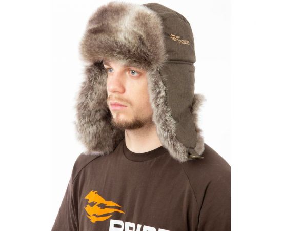Шапка-ушанка PRIDE Taiga Тайга NEW, Бавария, коричневый, M ЕР-00006525 