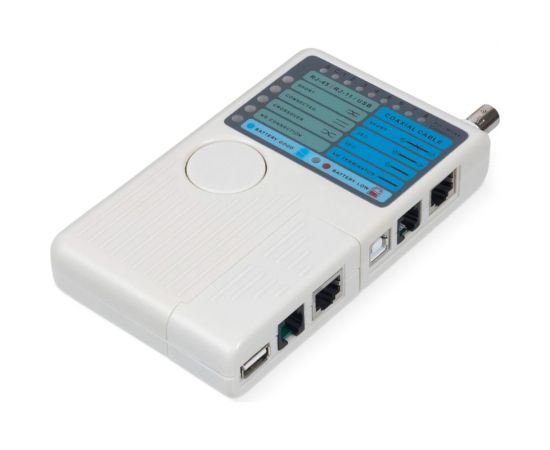 Многофункциональный тестер для витой пары коаксиального кабеля, телефона Ripo bnc-rj-usb ht-588ct 011-340005 