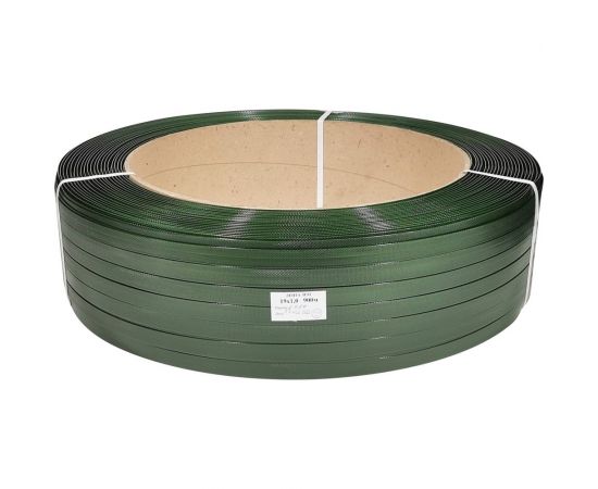 Лента Кордленд ПЭТ, 19x1х0,9км (720 кгс) зеленый М PET-00076 