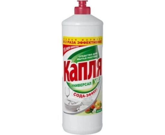 Жидкое моющее средство Капля "" Vox"" яблоко, новая формула 1000 г 9108 