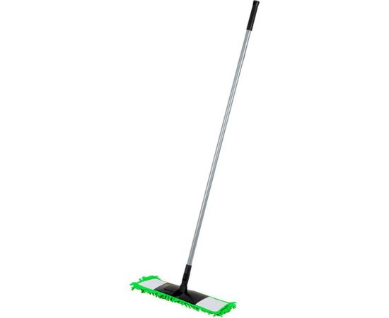 Швабра для пола с насадкой из микрофибры Рыжий кот Mop Clean, лапша 310475 