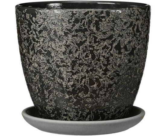 Горшок ООО КОМПОЗИТ Маджента черный крокус №3. КC-К3-250-15 